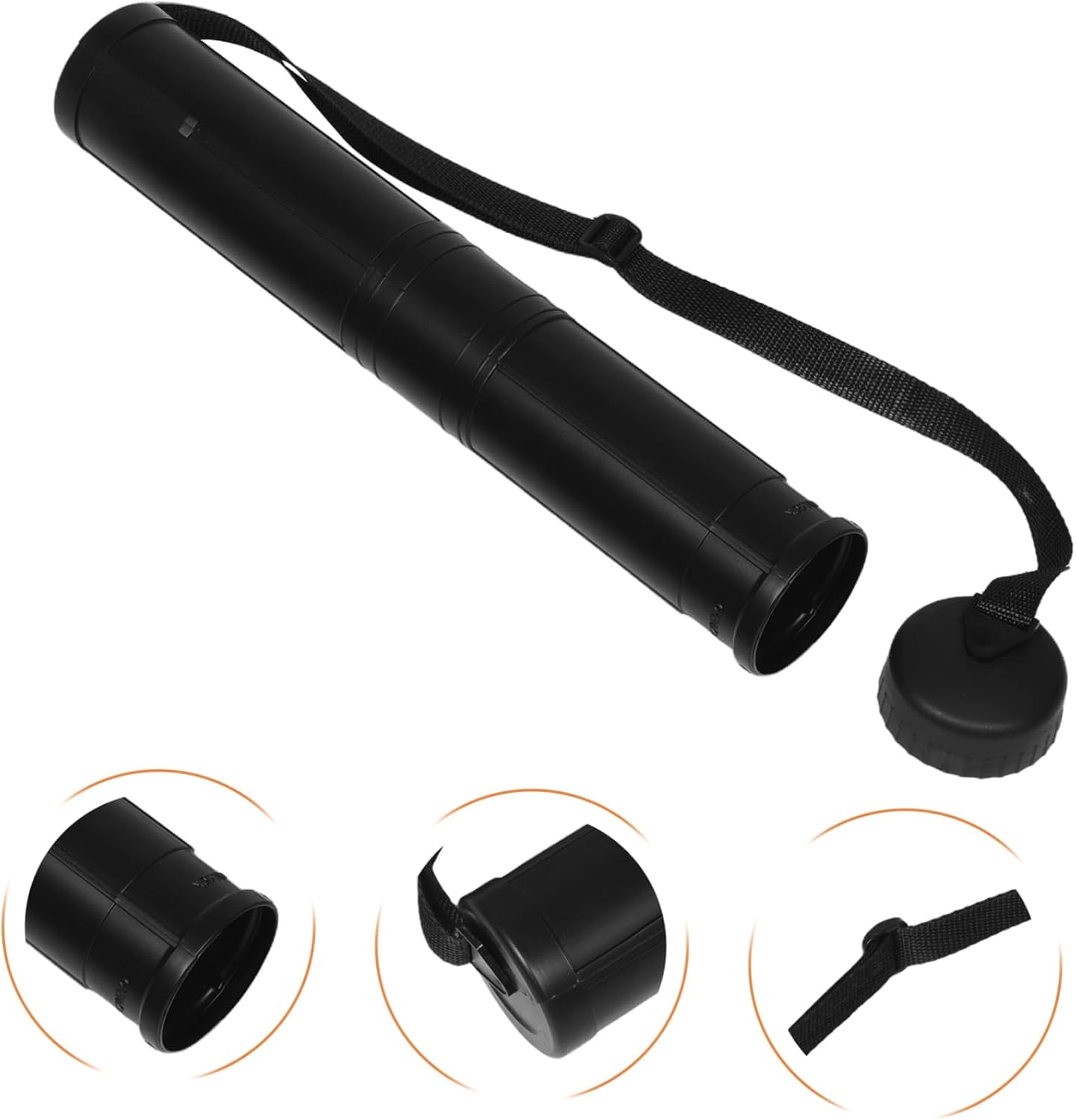 2pcs Telescoping Drawing Tube for Artists, Adjustable PE Storage