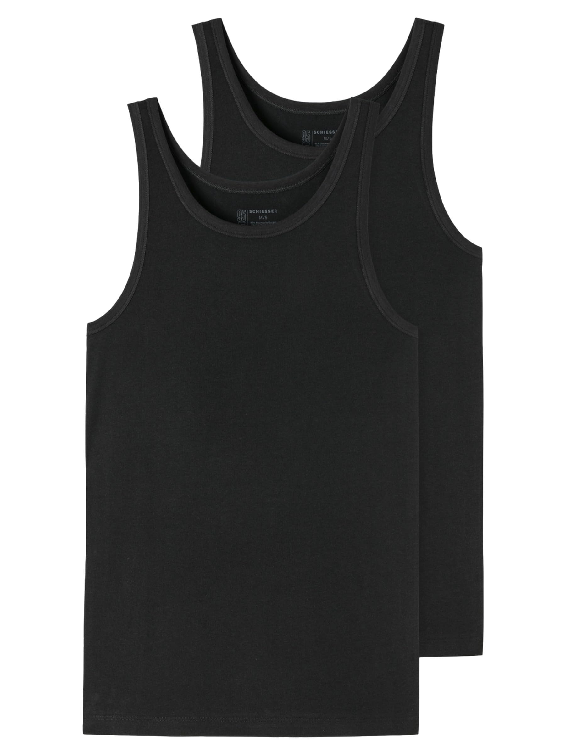 Camiseta interior de tirantes hombre Schiesser 95/5 transpirable 5