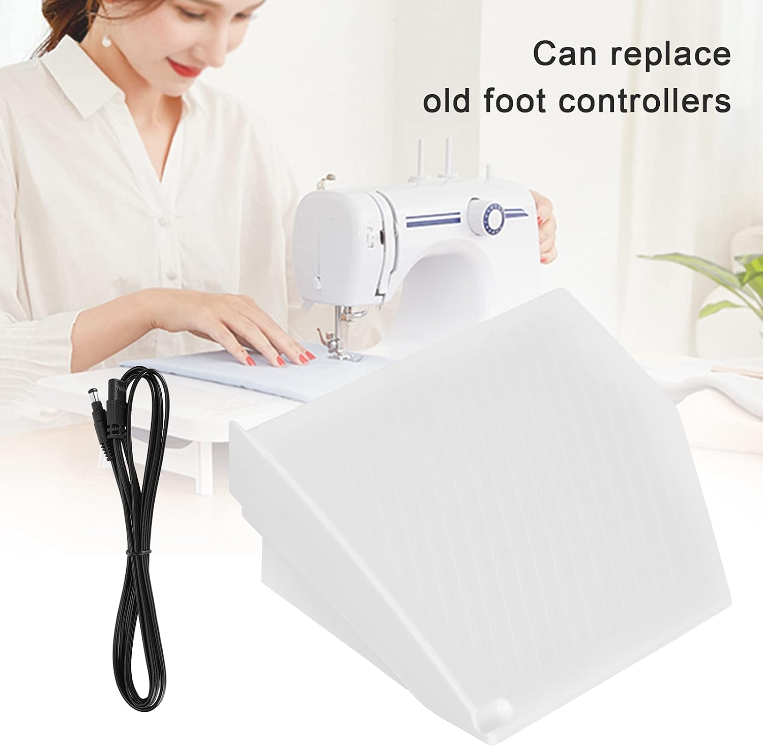 Sewing Machine Foot Controller, Foot Control Pedal and Connection Cable Replacement for Viking Sewing Machine