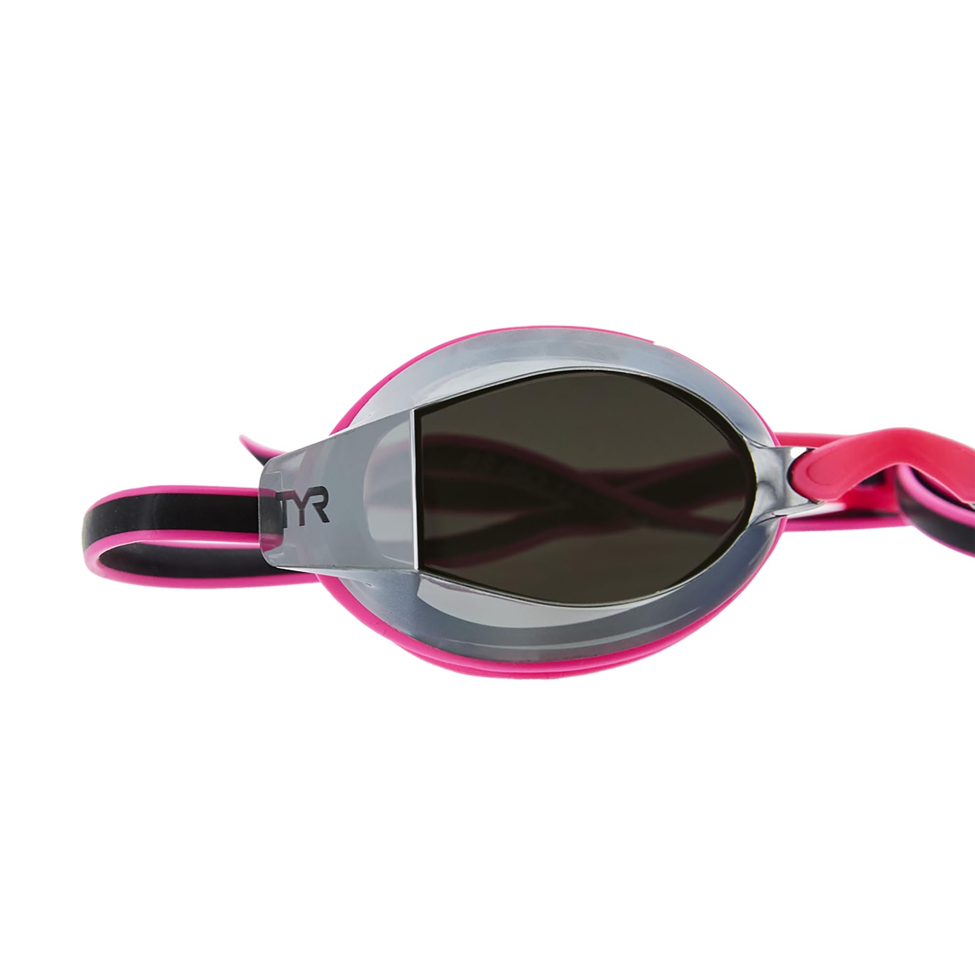 TYR Blackops 140 EV Racing Mirrored Goggles Junior Fit, Silver/Pink/Black
