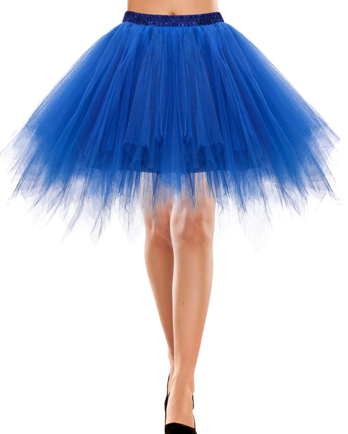 Tule rok voor dames, tutu, carnaval, petticoat, kort, jaren 50, tutu