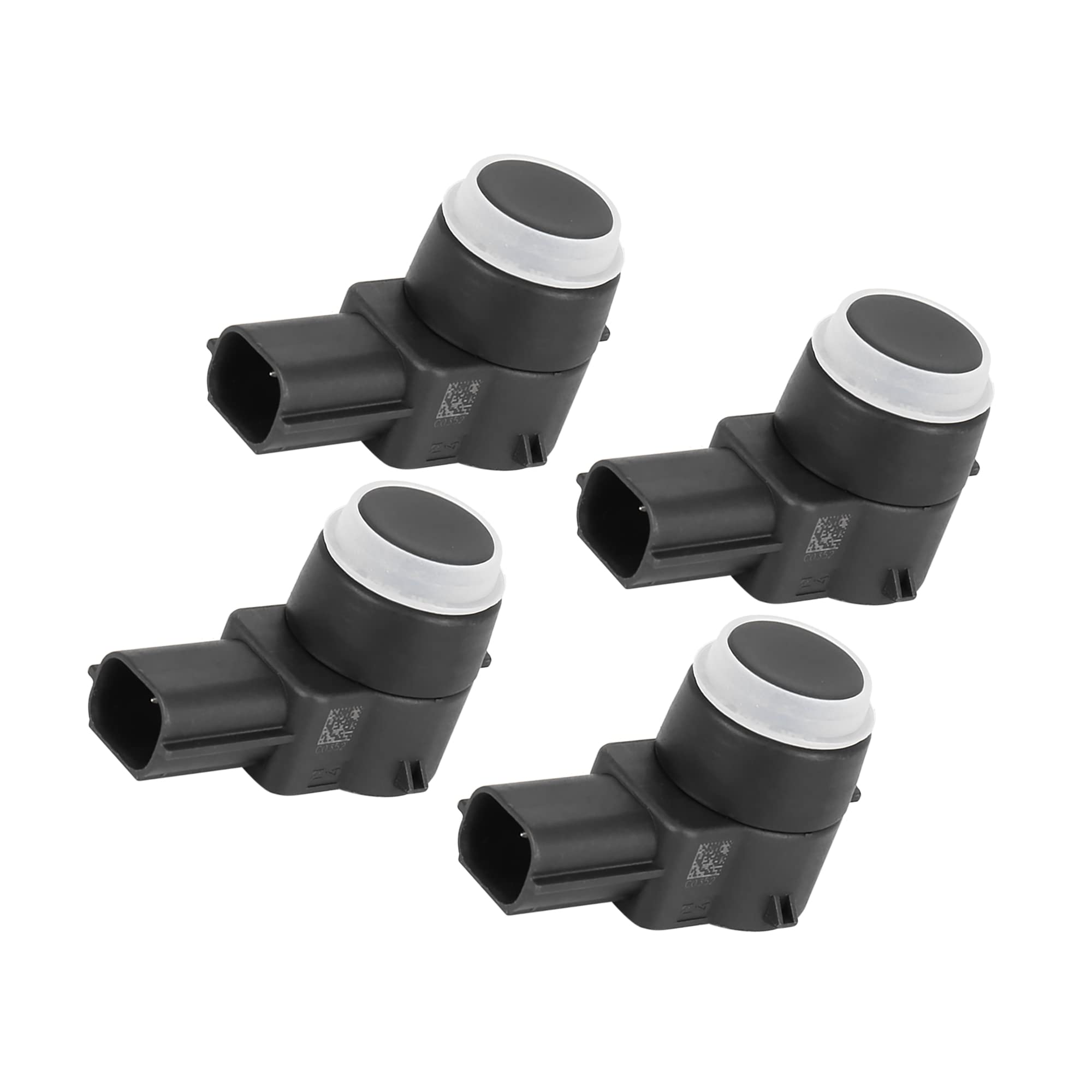 Motoforti Car Bumper Backup Sensor, PDC Parking Assist Sensor, for GMC Sierra 1500 2009-2013, Plastic, 20908127, Black, 4pcs
