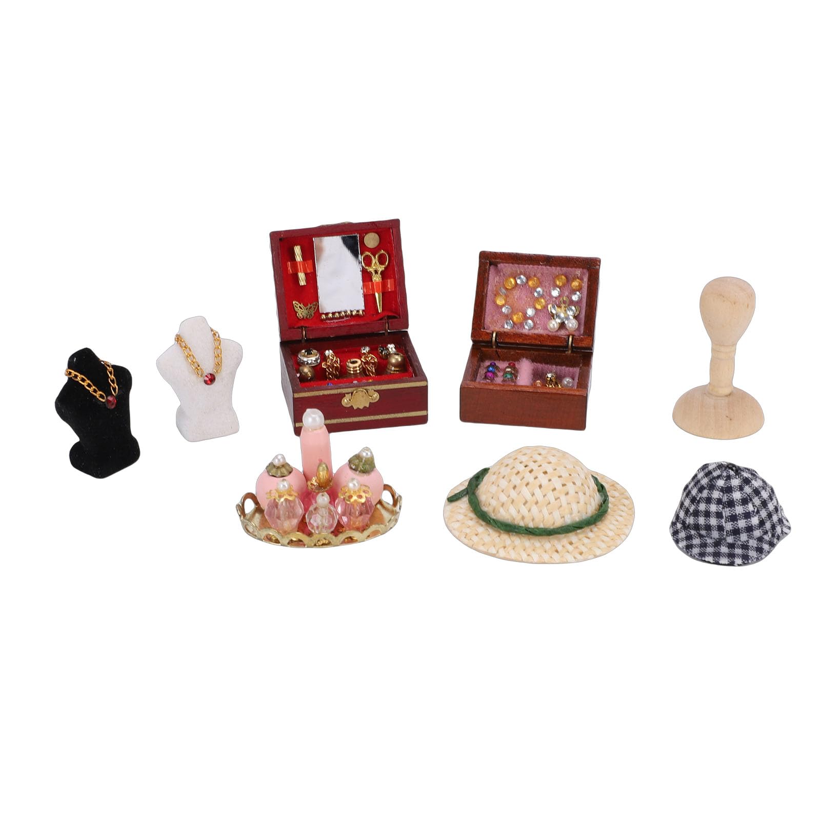 Accessori per case delle bambole in miniatura Dettagli intricati per la scena di una casa delle bambole realizzata in scala 1:12