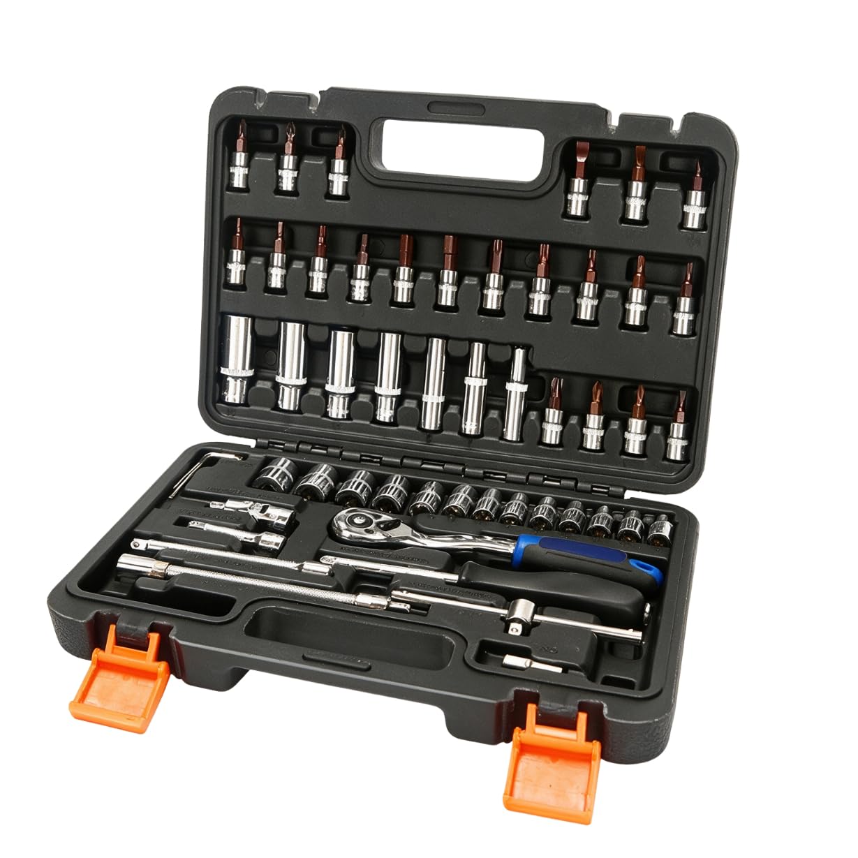 53-in-1 Professionelles Mechaniker-Steckschlüssel-Werkzeugset