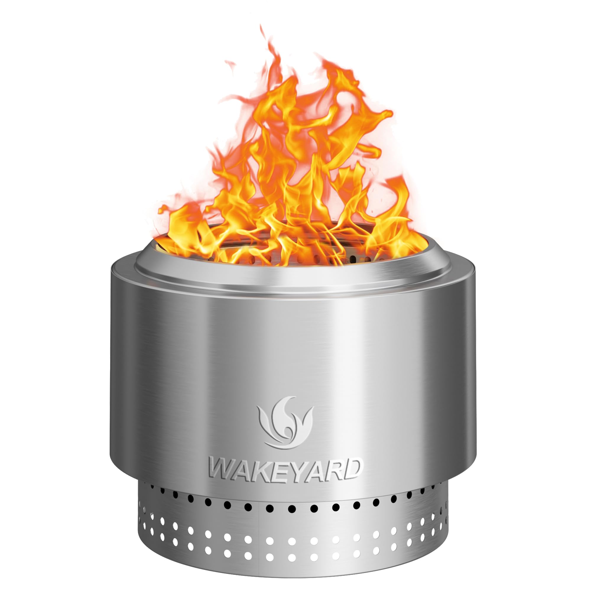 Amazon.com : Wakeyard 19.5 inch Smokeless FirePit with Waterproof