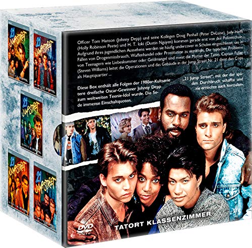 21 Jump Street - KOMPLETTBOX / Die komplette Kult-Serie mit Johnny Depp (Pidax Serien-Klassiker) (28 Discs)