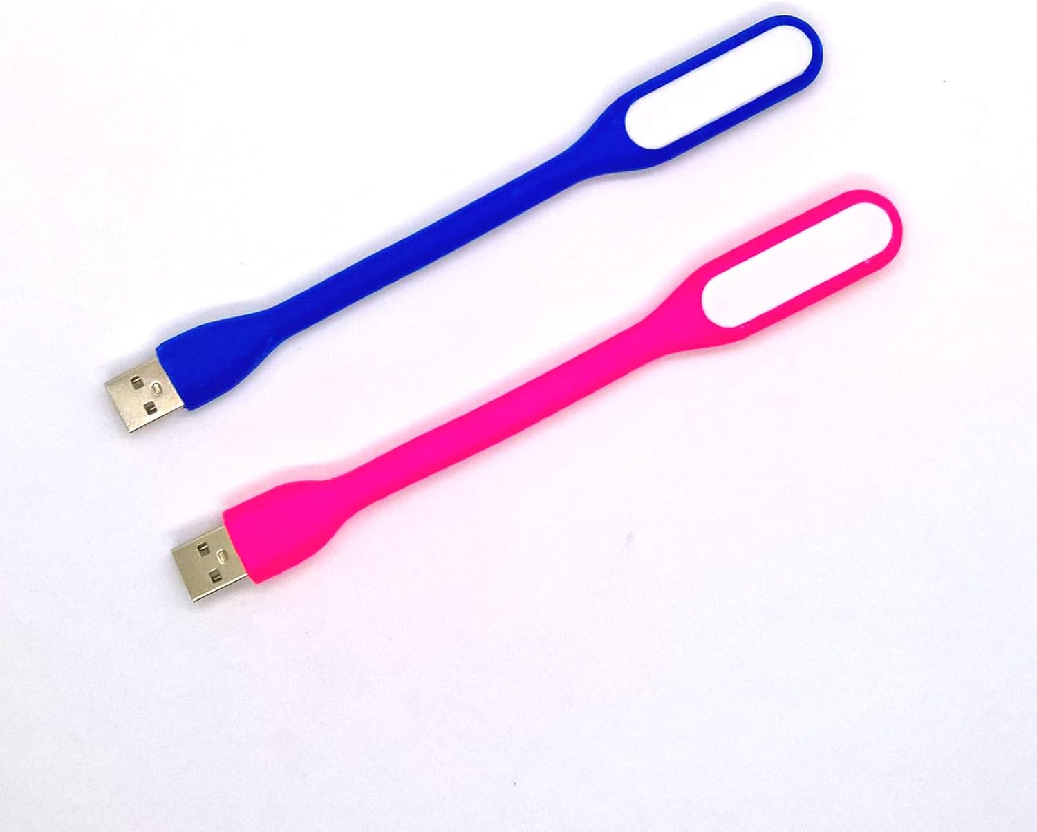 PigsEars New Flexible LED USB Mini Light Computer Lamp for Laptop PC Desk Reading (2Pack 6LED