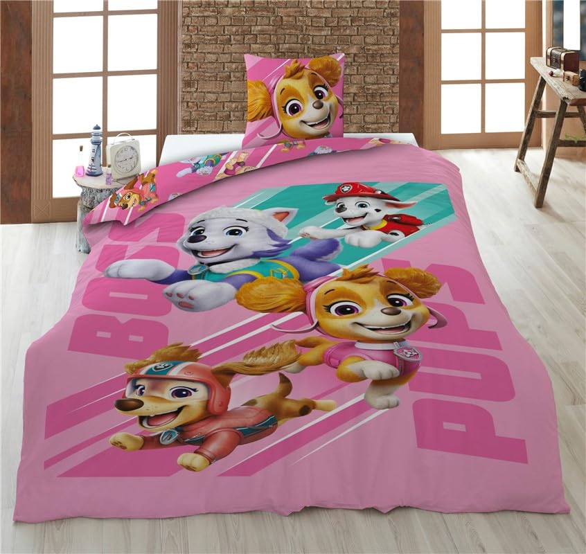 PAW Patrol Kinderdekbedovertrek Ready for Action - 140 x 200 cm | Leen