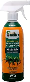Pronto Uso Nutrição Samambaias Premium West 500 Ml West Garden