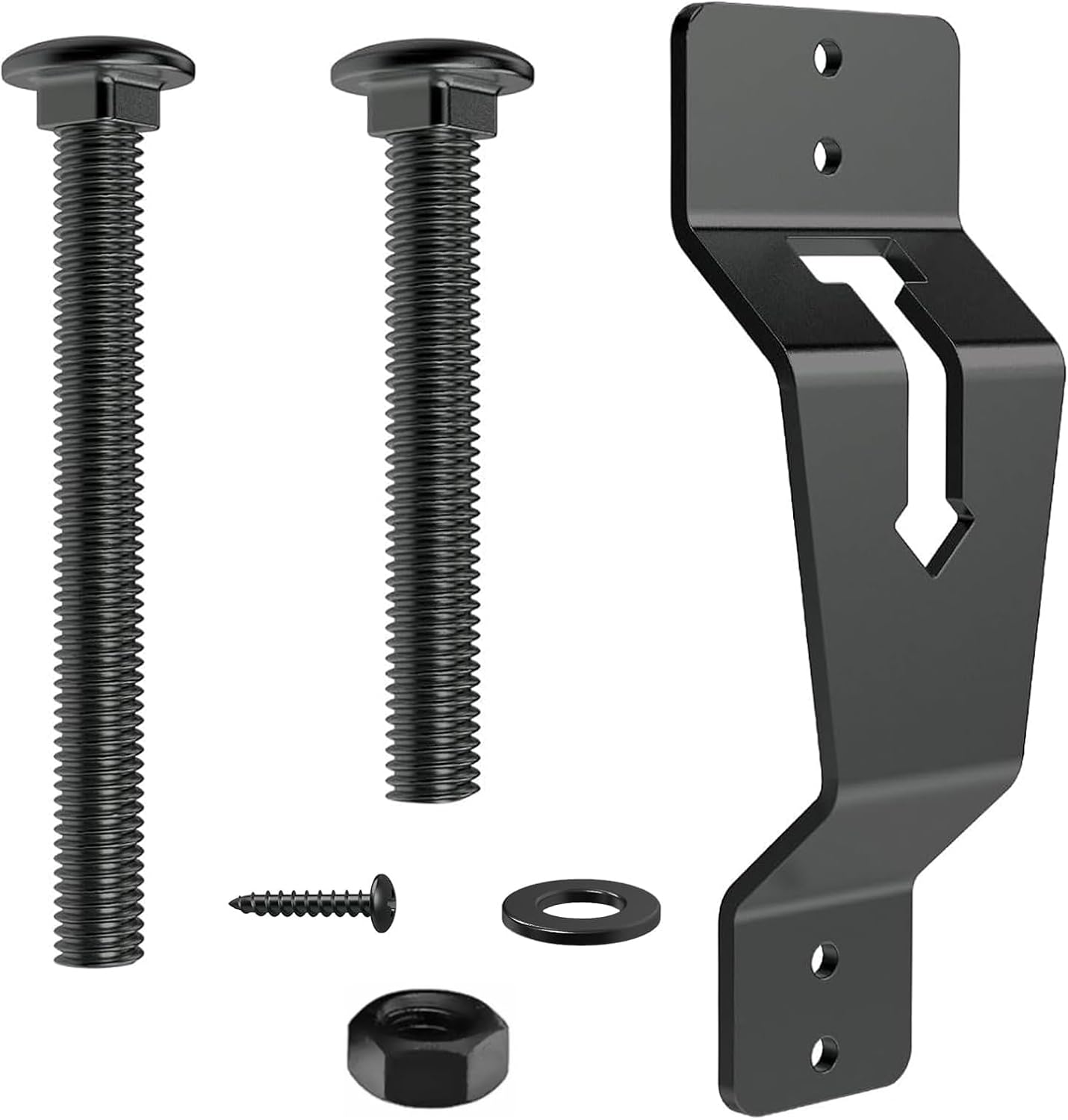Boat Trailer Spare Tire Mount for Utility Trailer Spare Tire Holder Utility Trailer Accessories Spare Tire Carrier for Trailer Enclosed Trailer Accessories (Black)