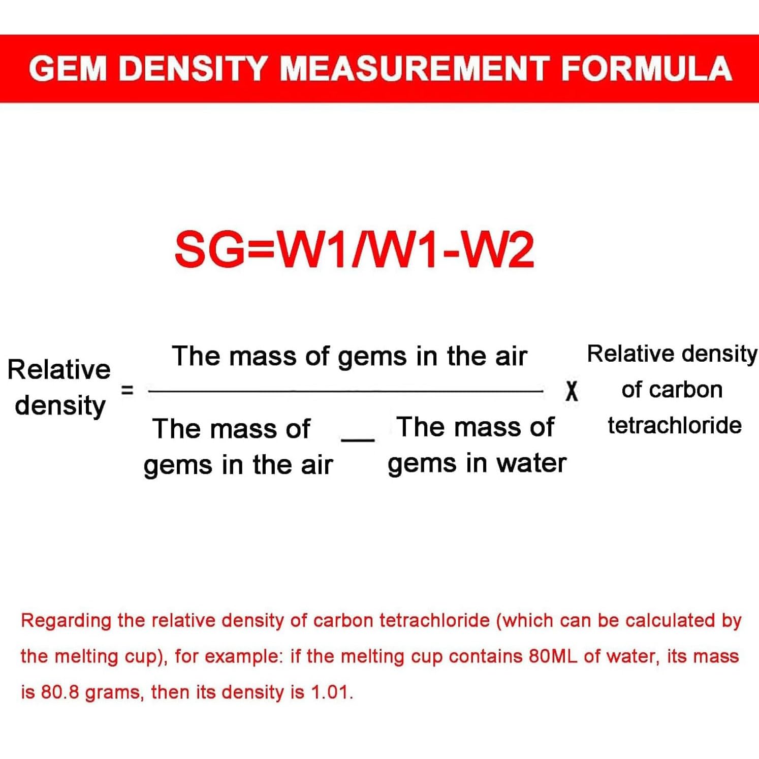 Kit per la determinazione della densità per bilance da laboratorio, telaio di precisione per la misurazione di solidi e liquidi