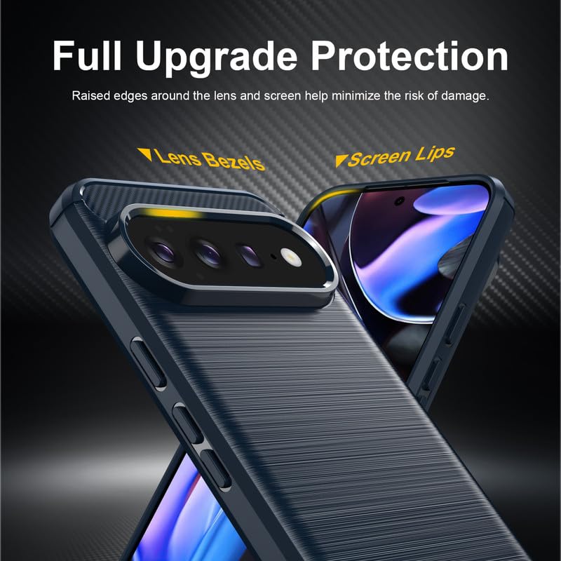 Image of Basic Case for Google Pixel 11 Pro XL (Carbon Fibre Blue)