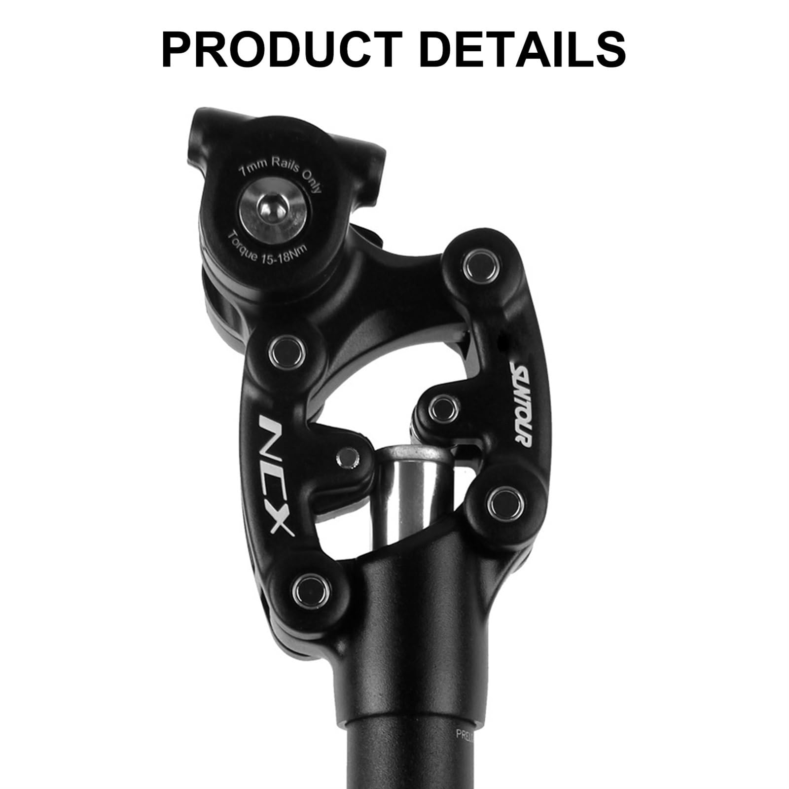 Reggisella ammortizzato per Bicicletta 27.2/28.6/30.0/30.4/30.9/31.6/33.9x350mm - SP 12 NCX Ammortizzatore per Sella Ammortizzata da Mountain Bike, reggisella ammortizzato per ebik