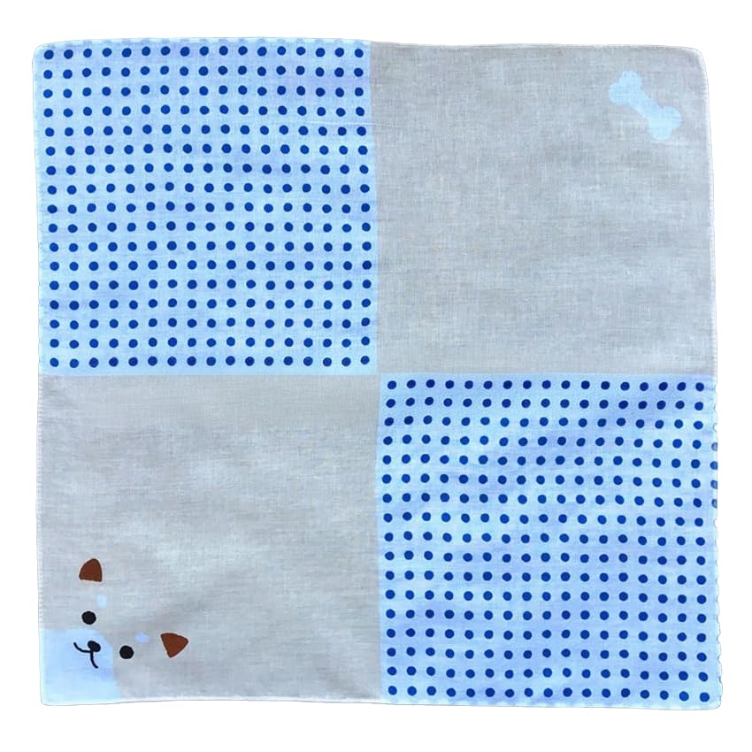 THAYLA 45 x 45 cm, 10 Stück, süße Zitronenkatze, wiederverwendbar, Furoshiki-Geschenktuch, klein, japanisch, für Geschenkverpackung, quadratischer Schal, Bento-Geschenktuch