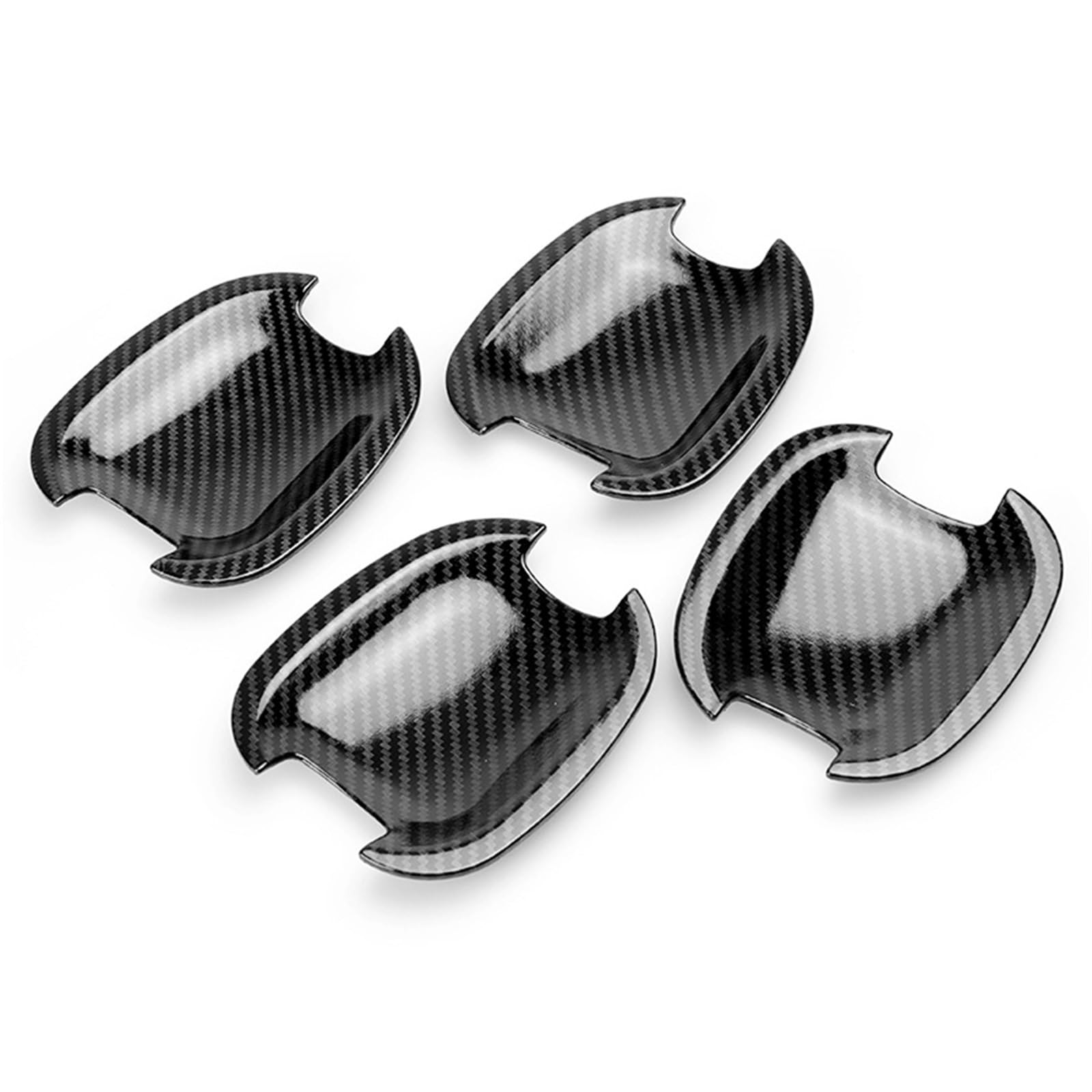 Hguvsjd Door Bowl Car Exterior Door Handles For Buick For Allure For Regal For Excelle For Lacrosse Car Exterior Door Handle Doors Bowl Carbon Fiber Texture Cover Trim(Door Bowl)