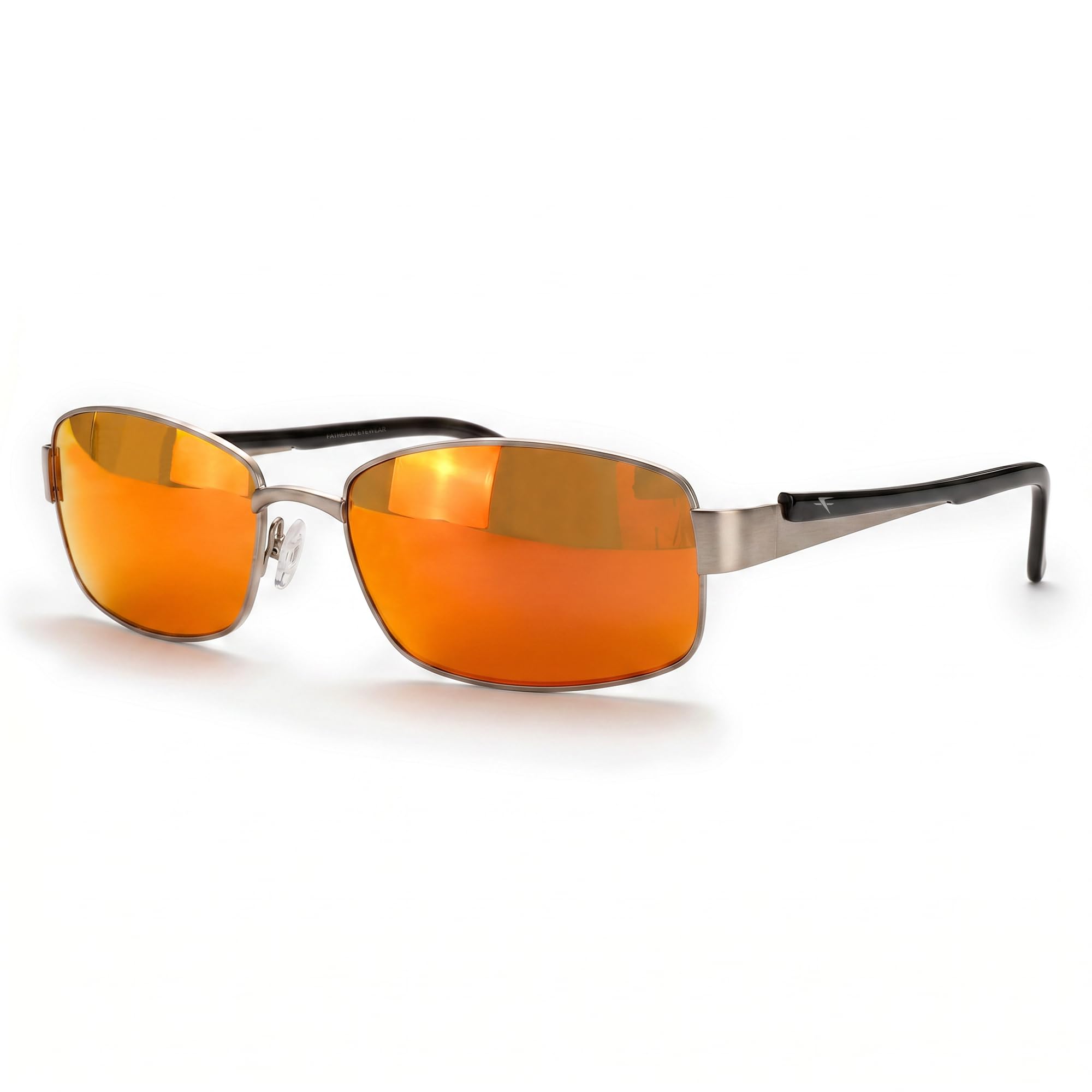FATHEADZ Oversized Polarized Sunglasses Men &amp; Women - UV Protection RX Ready Wide Fit Eyewear for Outdoor Use - RX Ready