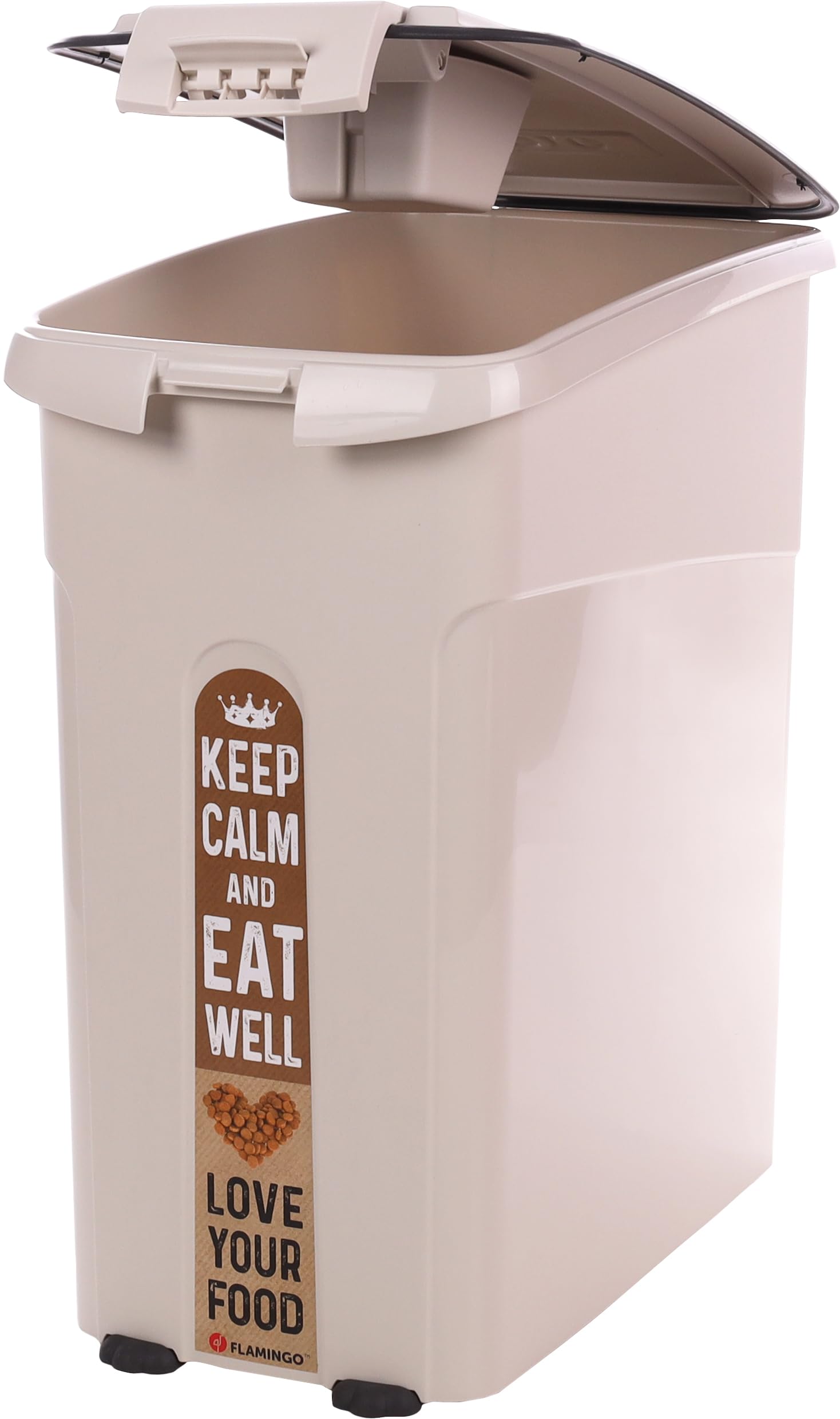 Flamingo FOOD CONTAINER KODY BEIGE 54L