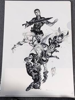 FF クリアファイル　天野喜孝イラストデザイン版　13枚セット Amazon.co.jp: FF クリアファイル 天野喜孝イラストデザイン版