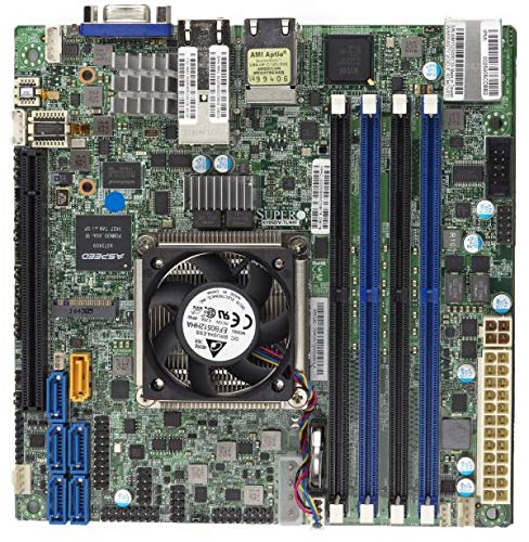 Supermicro X10Sdv-4C+-Tln4F - }U[{[h - Mini Itx - Intel Xeon D-1518 -MBD-X10SDV-4C+-TLN4F-O