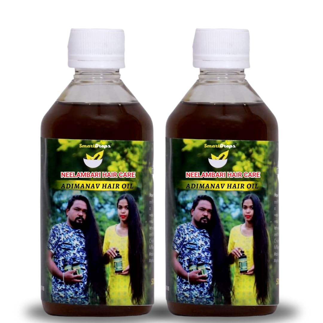 Adivasi Neelambari Hair care Adivasi hair oil for Hair Growth For Women and Men,100 ml, Pack of 2