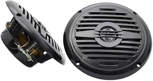 Miniatura 2 de Pair Rockville MS525B - Altavoces marinos impermeables de 5.25 pulgadas, 400 W, 2 vías, color negro