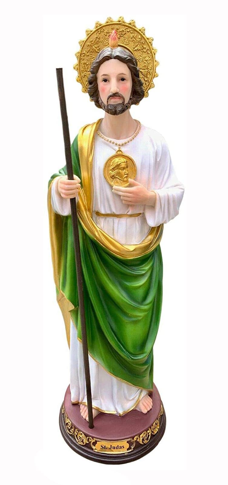 Amazon.com: 24" Inch Saint St. Jude Thaddeus Statue Religious Gift Art  Imagen San Judas Tadeo Estatua Catholic : Home & Kitchen