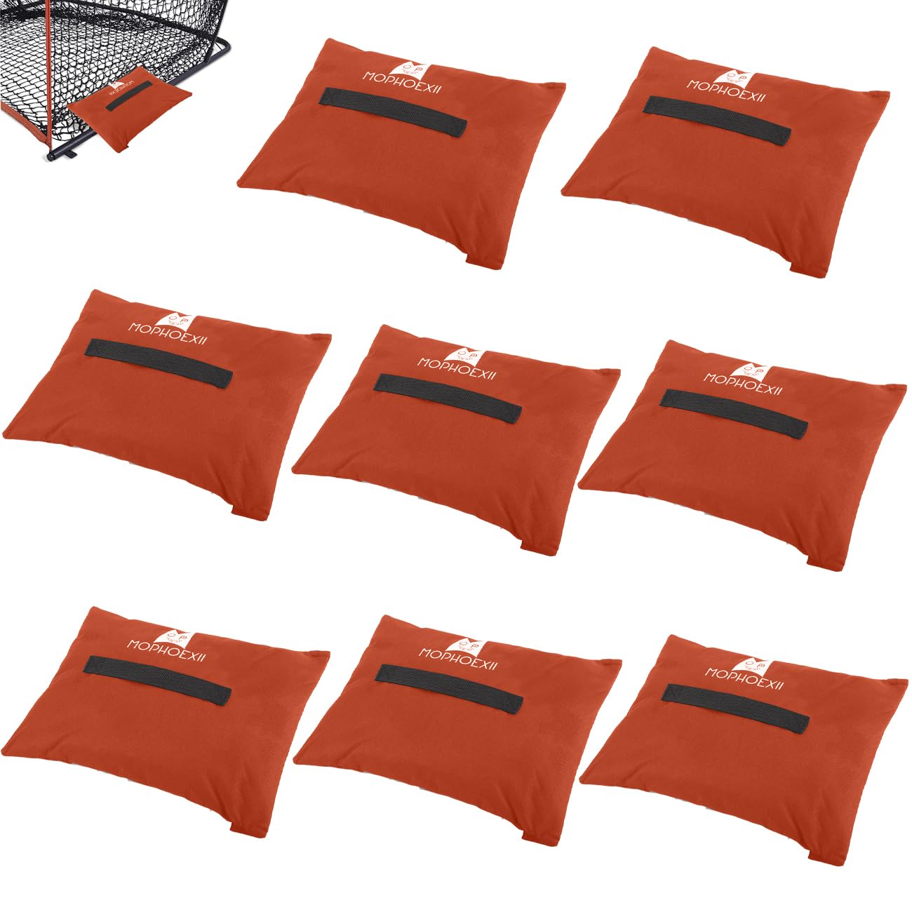 Sacs de sable en filet de sport, sacs de sable pour tous les sports pour filets de baseball, buts de football, filets de golf, filets de football, filets de hockey, sacs d'ancrage lestés