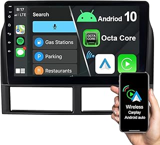 Car Stereo Radio for Jeep Grand Cherokee 1999-2004,9inch 8Core 3+32GB Android Car Dash GPS Navigation Unit with Wireless Carplay,Android Auto,4G LTE,WiFi,1280x720 Touchscreen Multimedia Player