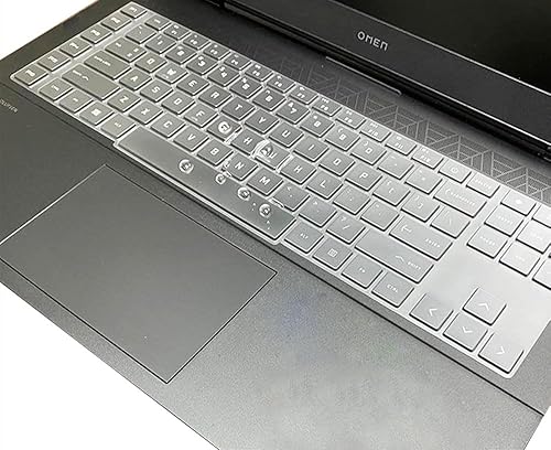 Miniatura 8 de Funda de silicona para teclado compatible con HP OMEN 16.1" 16t-wf000 16-wf0097nr 16-wd0063dx 16z-xf0000 16-xf0033dx 16-xf0087nr 16z-xd000