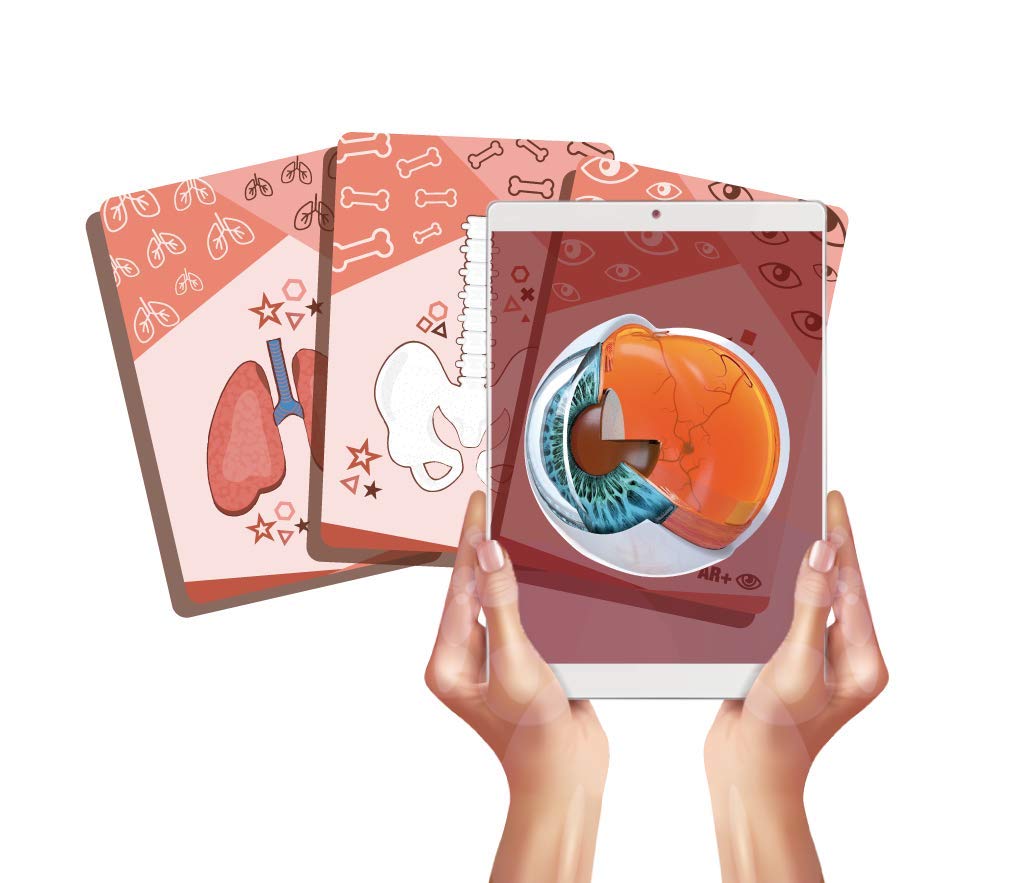 AR+ Body Planet: Body Cards, Cards with Augmented Reality
