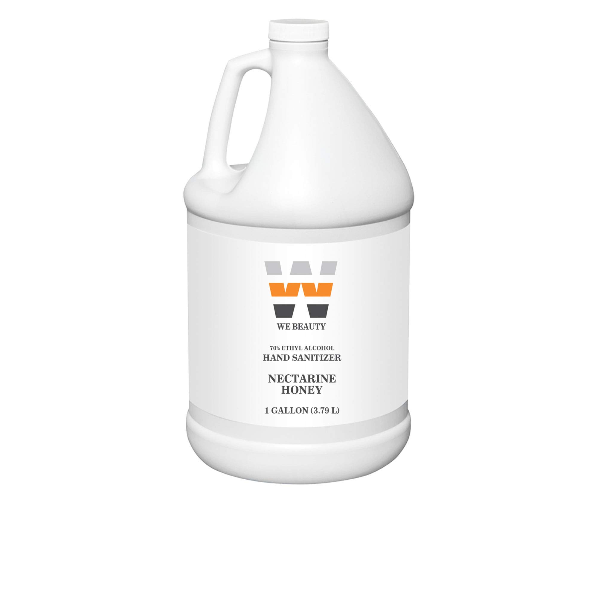We Beauty Hand Sanitizer Gel from Gallon to hand sanitizer travel size. 70% Ethyl Alcohol-Based- Cap