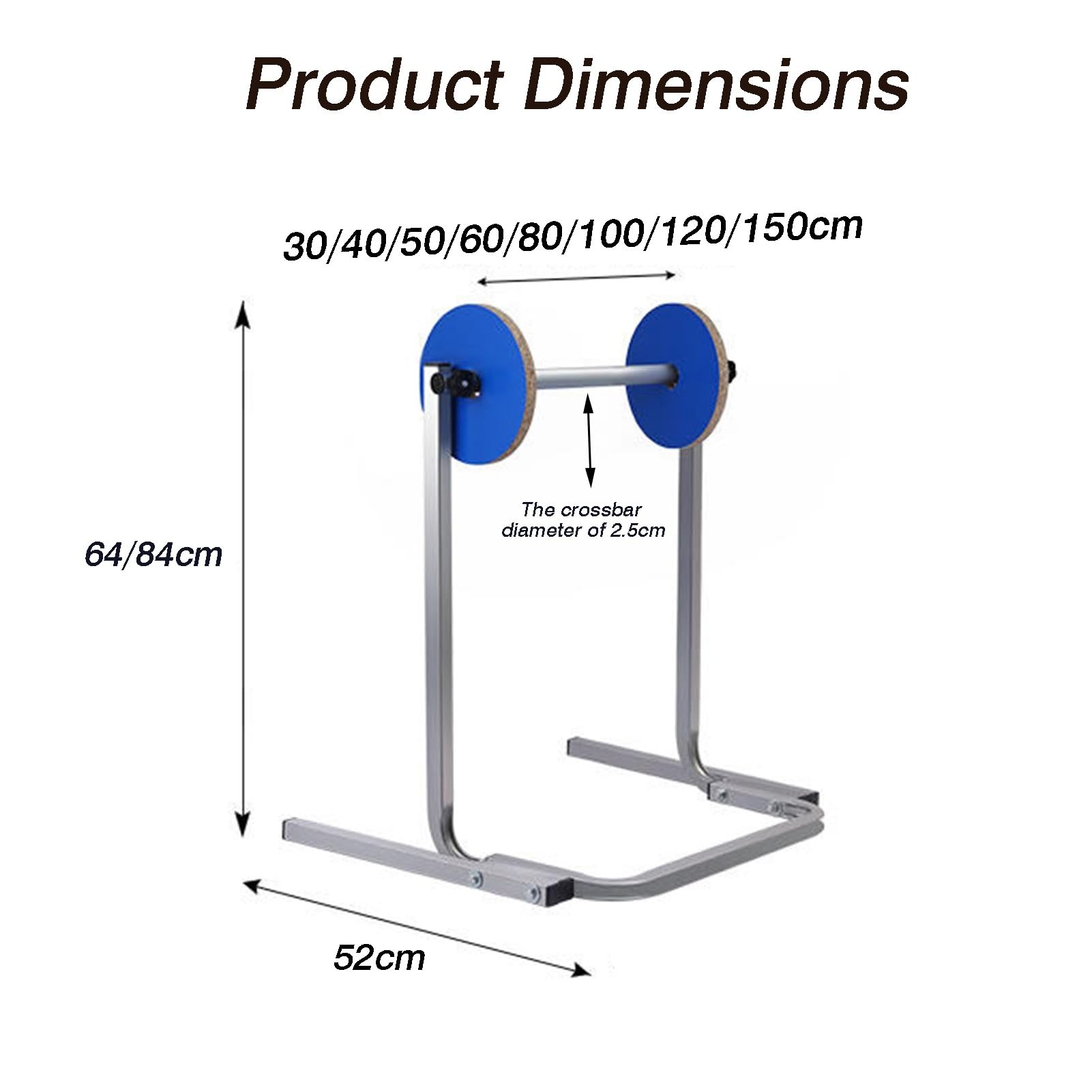 Dispenser For Rotoli Di Pluriball, Pellicola Estensibile Da Tavolo | Con facile sostituzione, capacità di carico di 50 kg for rotoli di schiuma EPE in cotone perlato(Width 40cm)