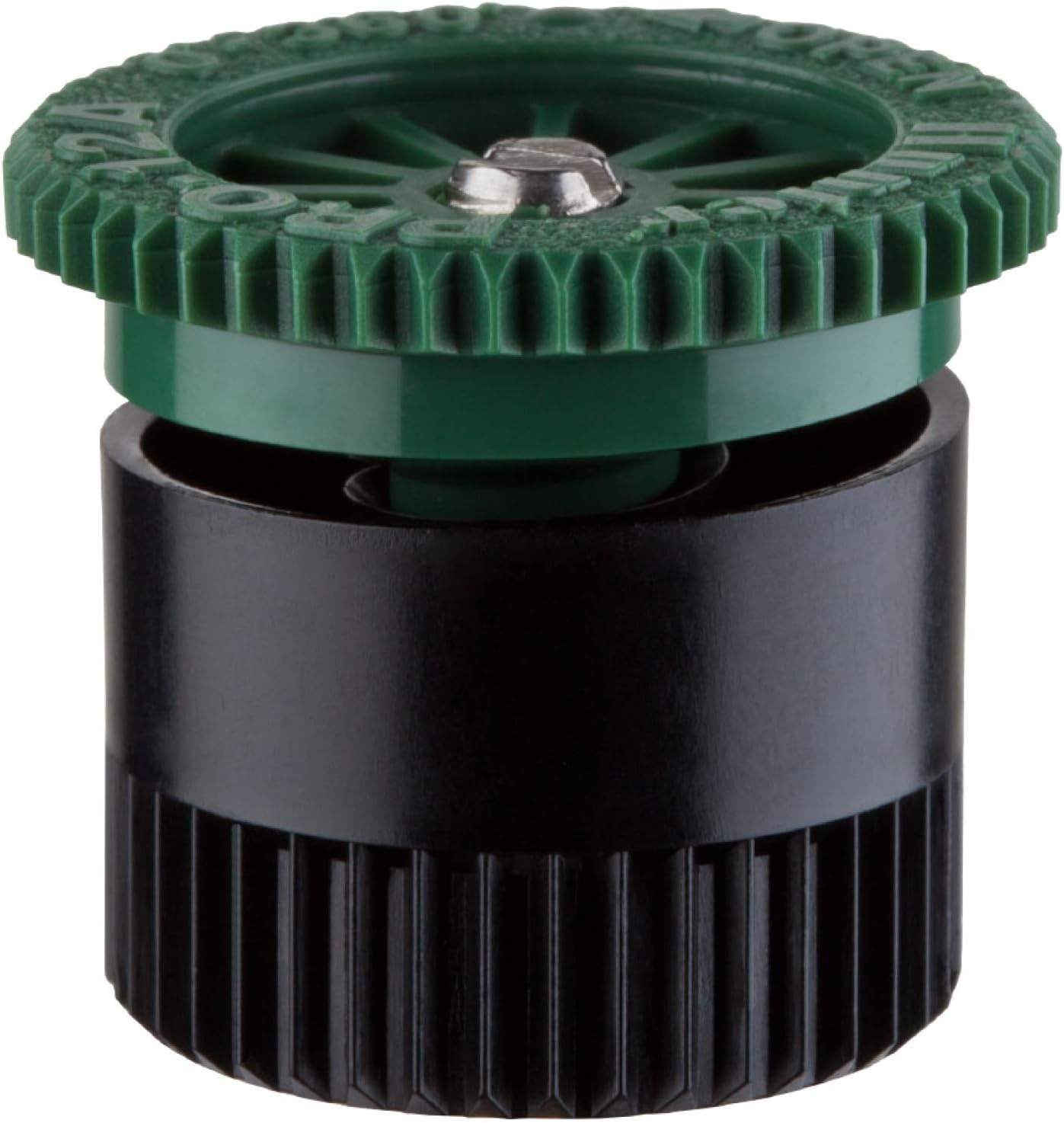Hunter 12A Adjustable Irrigation Spray Nozzle, 12' Radius, 0°–360° Arc, Water-Saving Precision Coverage, Lawn Sprinkler Nozzle Replacement, Durable Green Design