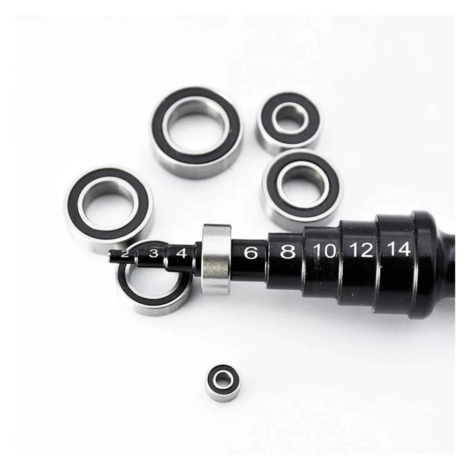 10 Mini Roulements Scellés MR52-MR137 RS