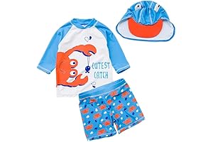 Baby Crab Costume: Adorable Swimwear Set for Boys