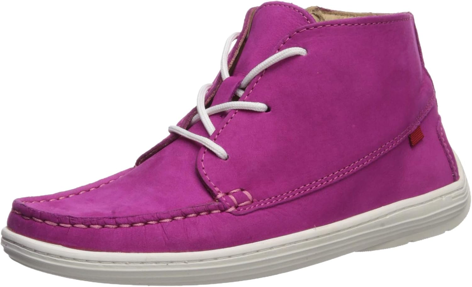 MARC JOSEPH NEW YORK Unisex-Child Leather Made in Brazil Ankle Boot Loafer, Pink Nubuck, 12.5 M US Little Kid