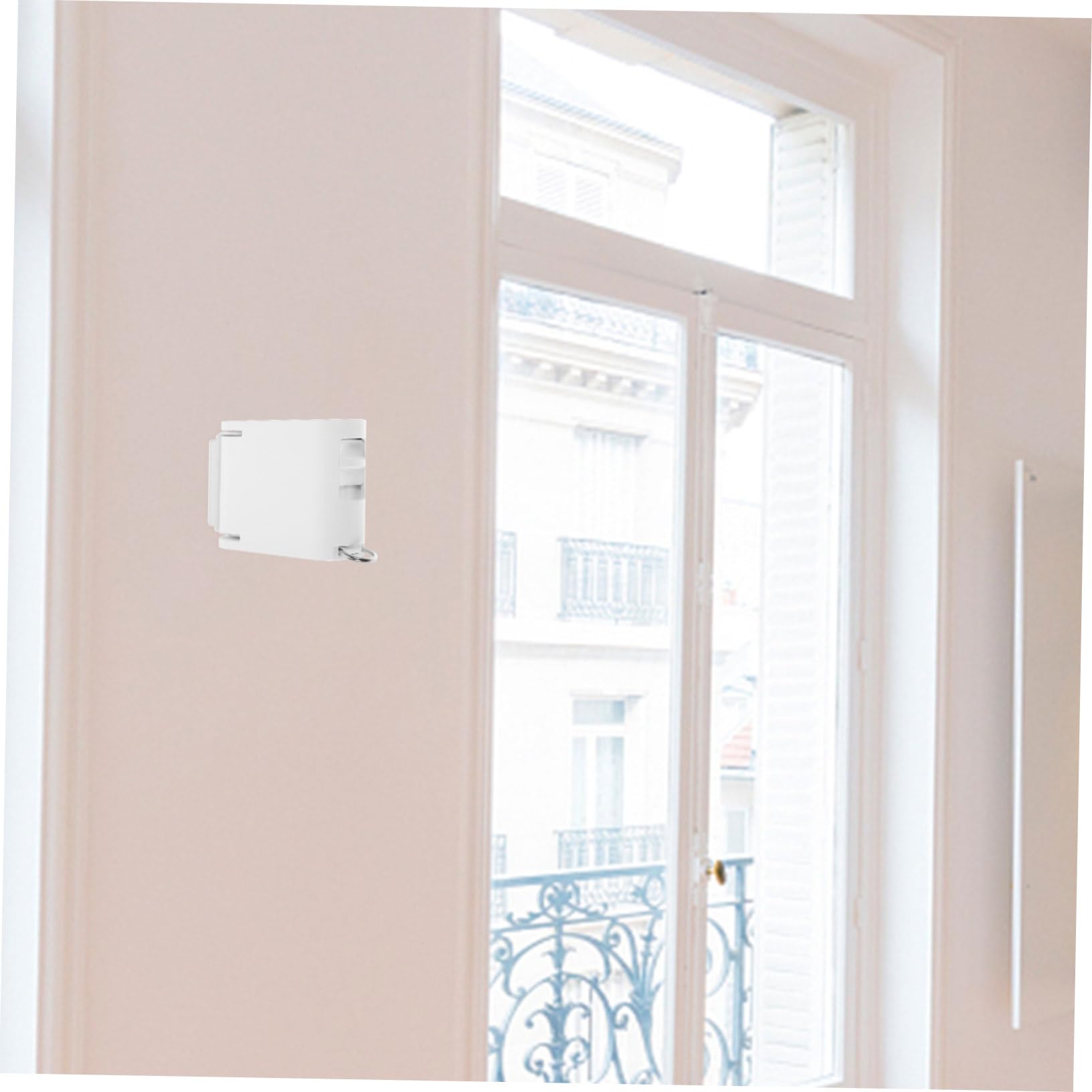 LABRIMP Verstellbare Einziehbare Wäscheleine aus Abs und TPU Stilvolle Weiße Kleidungstrocknung für Zuhause und Outdoor Platzsparend und Vielseitig Einsetzbar