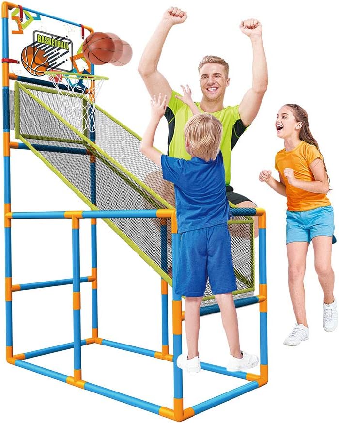 Basketball Hoop Play Set Arcade Shot Game Indoor/Outdoor