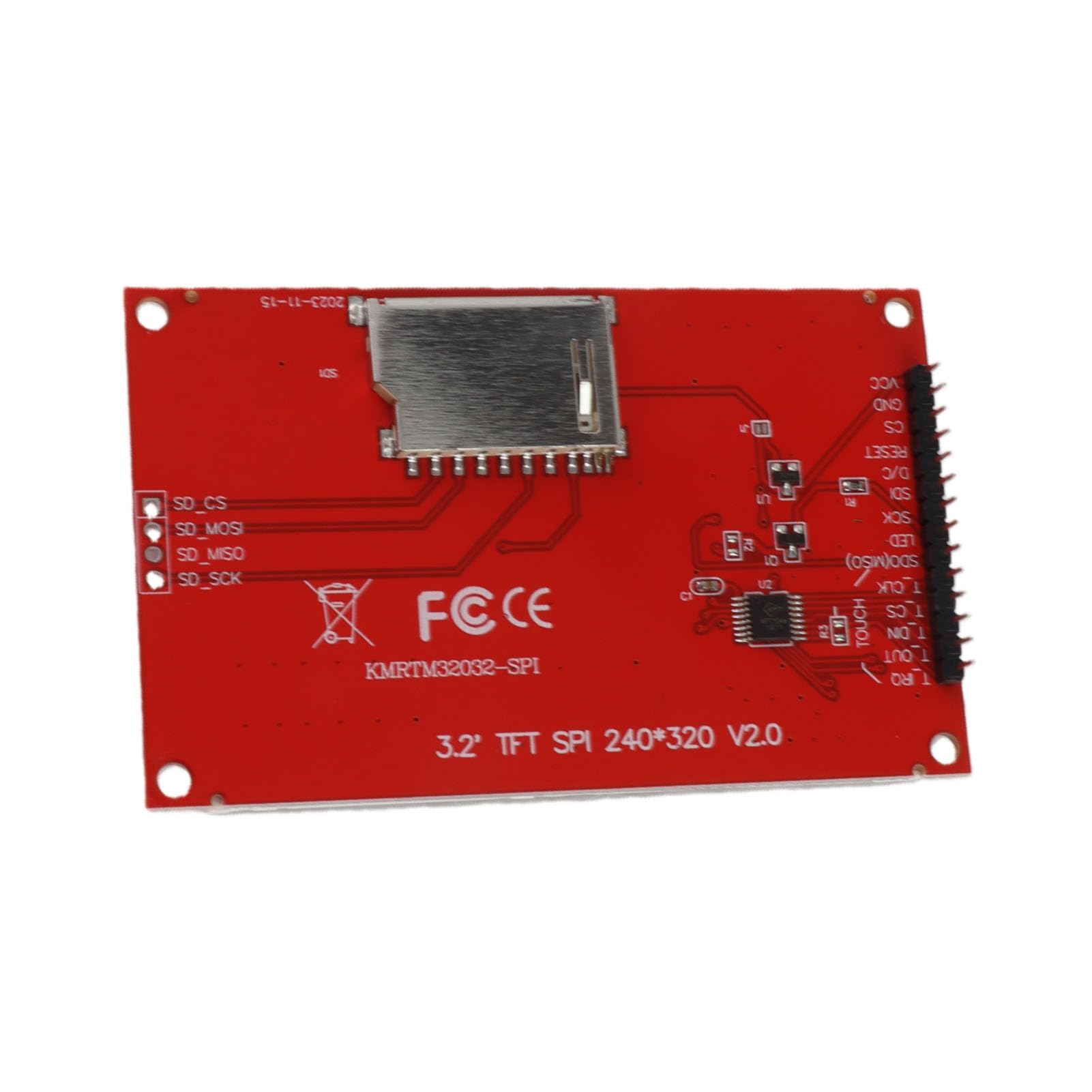 3,2 calowy moduł wyświetlacza LCD TFT 240 * 320 z klatką karty pamięci (z funkcją dotykową)