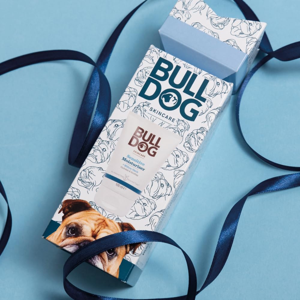 BULLDOG SKINCARE - Sensitive Moisturiser Cracker Giftset for Men, 100 ml (Pack of 1) - Image 4