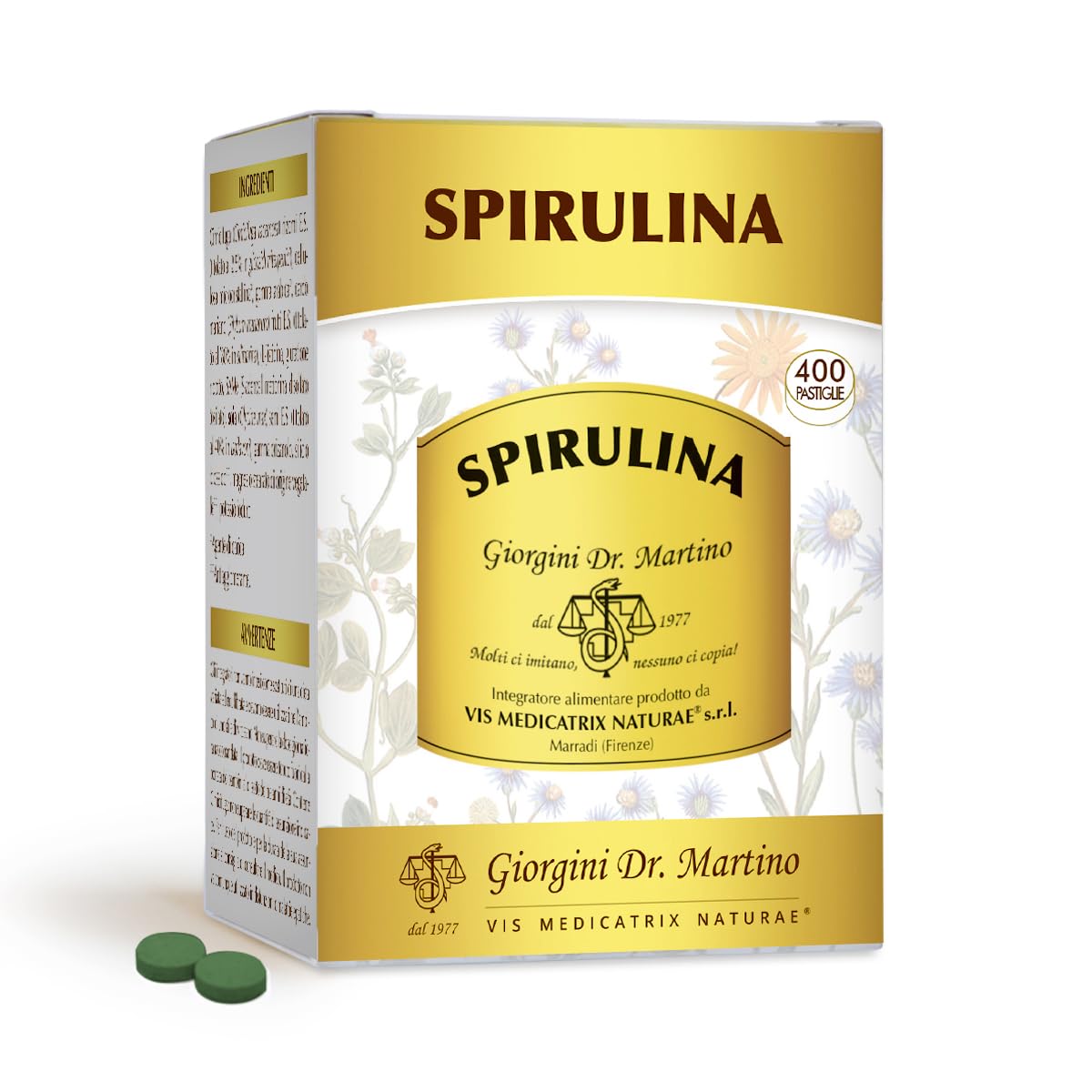 SPIRULINA 400PASTIGLIE