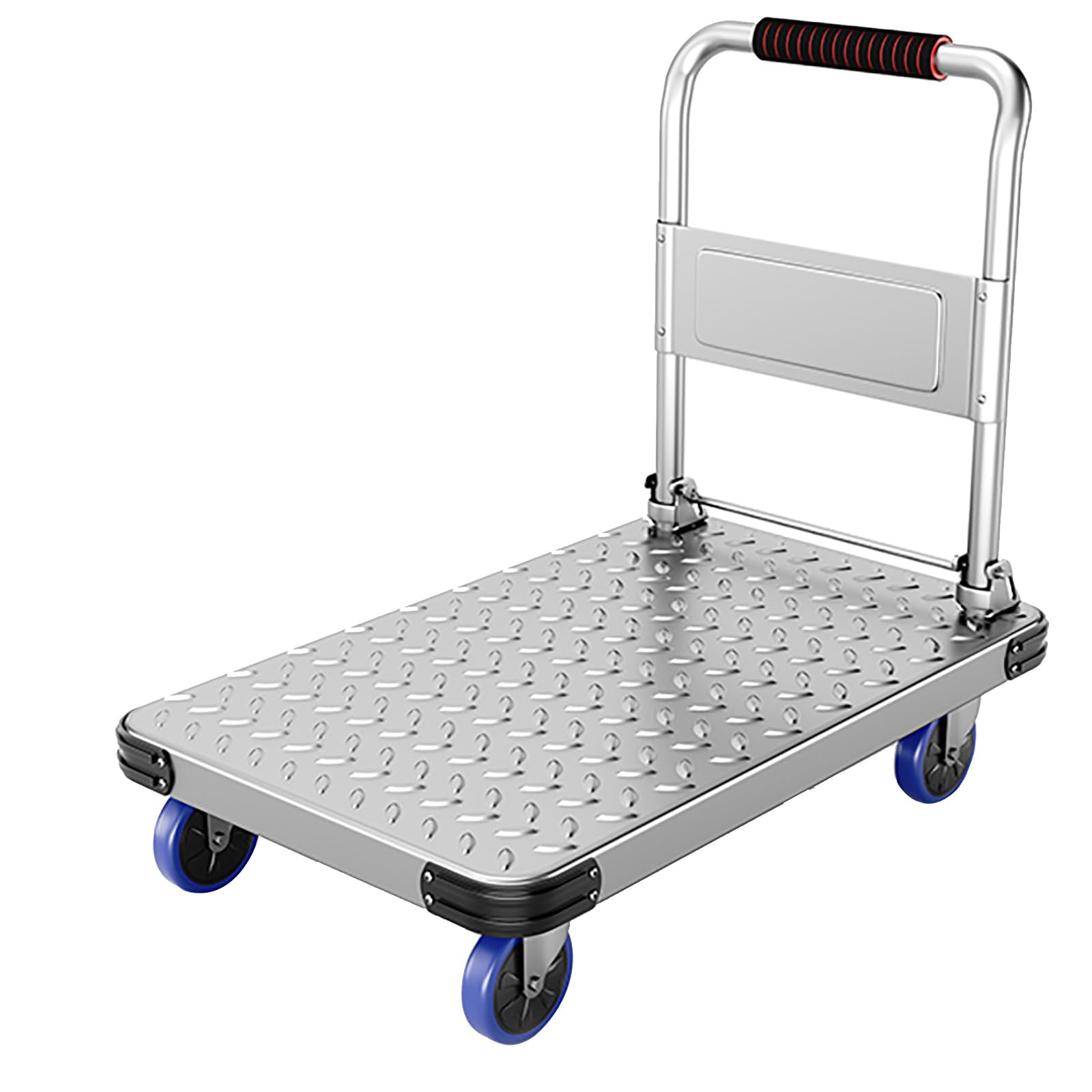 Wytrzymała składana platforma o udźwigu 150 kg, wózek narzędziowy z cichymi kółkami, wielofunkcyjny wózek transportowy do garażu, magazynu i przeprowadzki