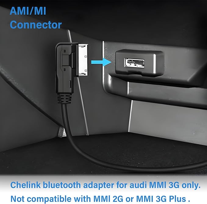 Adaptador Bluetooth para Audi MDI MMI 3G - NEWNEWLIU miniatura 4