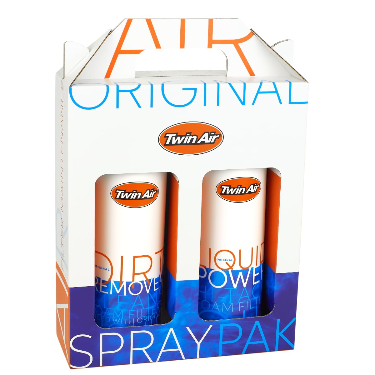 TWIN AIR Liquid Power Spray + Dirt Remover Cleaning Pack - 2x500ml