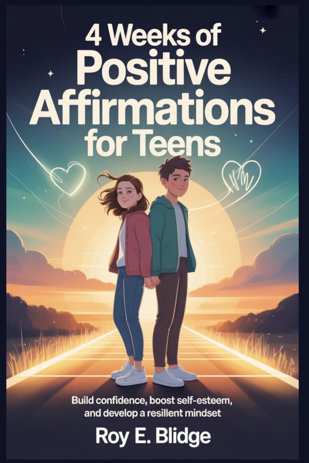 4 Weeks of Positive Affirmations for Teens: Build Confidence, Boost Self-Esteem, and Develop a Resilient Mindset