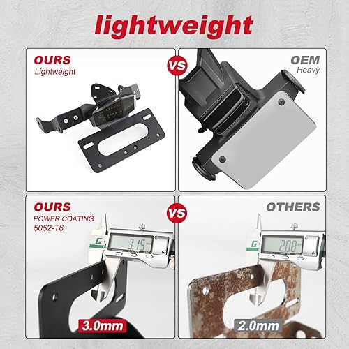Miniatura 4 de Xitomer Eliminador de guardabarros, ajuste ordenado para vulcanos 2023 ABS 2015-2018 2019 2020 2021 2022Vulcan CaféABS 2018-2023 Vulcan S ABS 15-23,