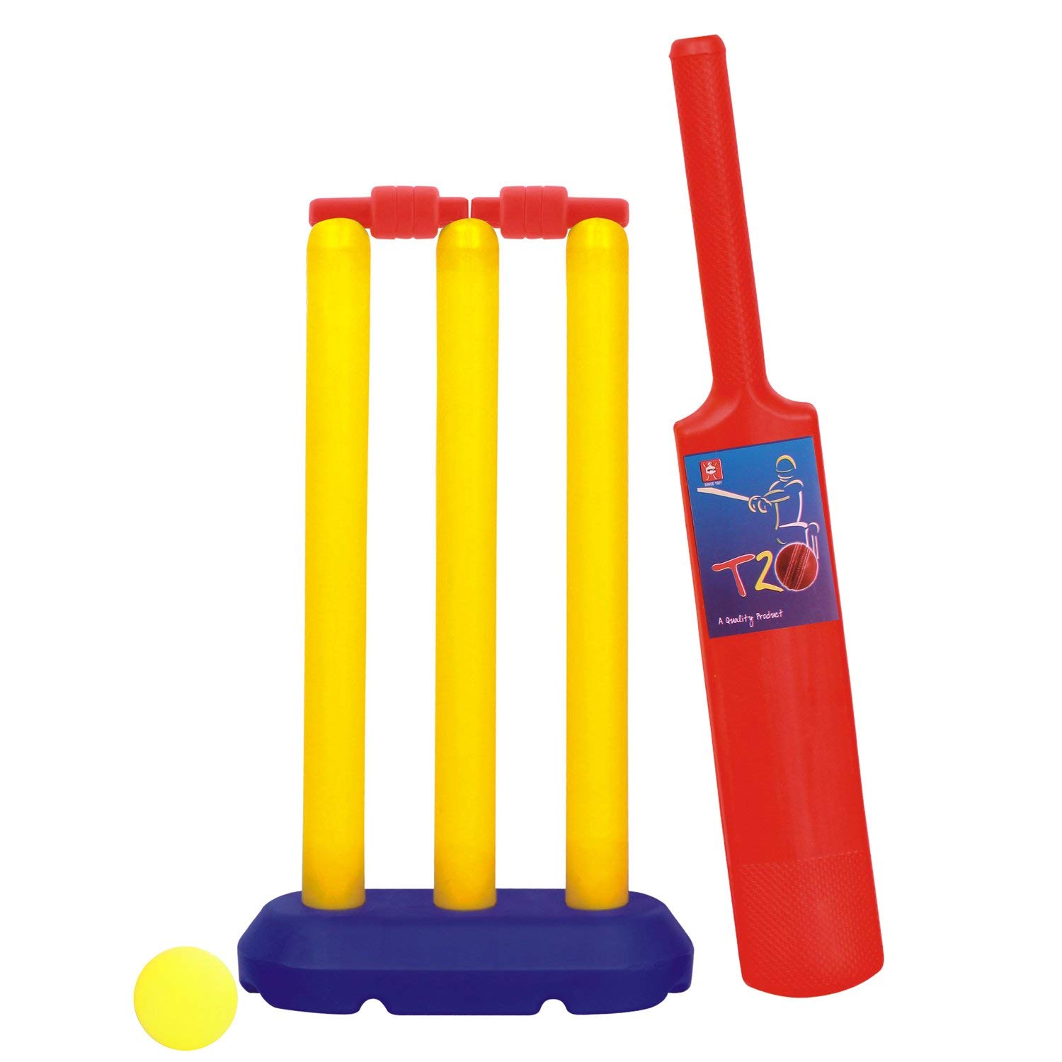 Junior Cricket Set with Bat, Stump, Bails, Ball & Stump Holder-image-17