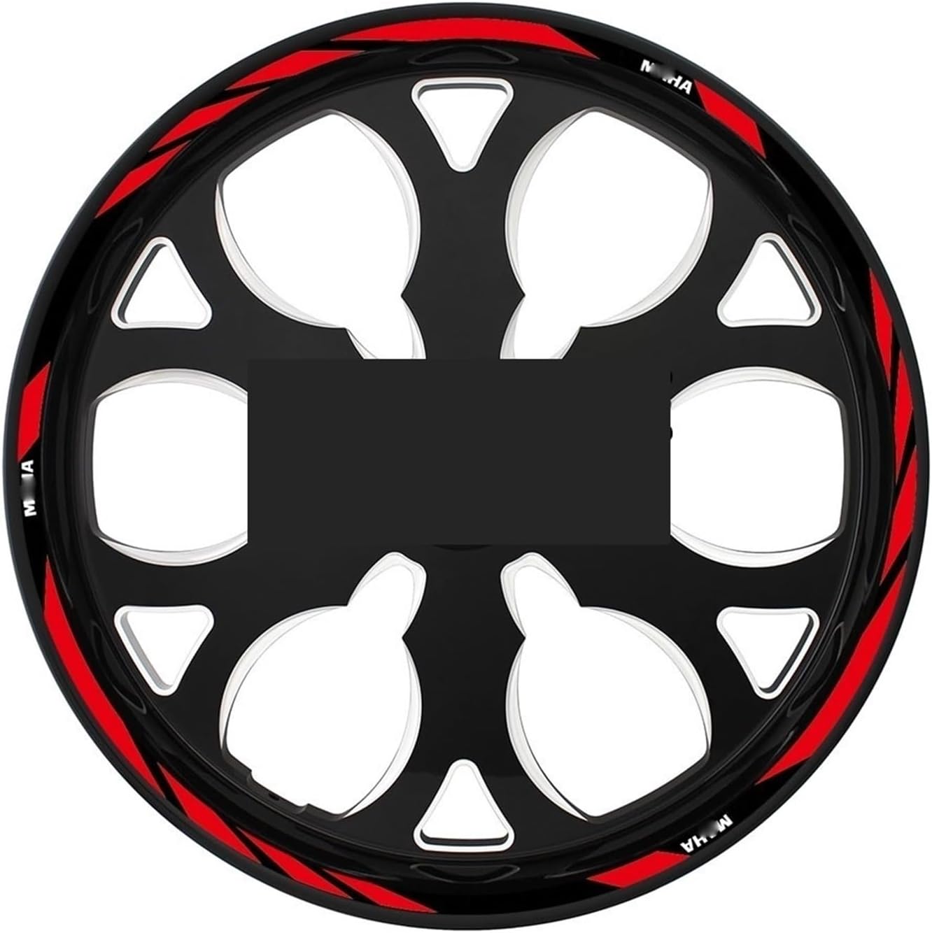 Motorbike Wheel Stickers for Y&AMAHA for MT09 for MT03 for MT07 for R1 for R3 for R6 for FZ07 for YZF Motorcycle Sticker Wheel Rim Decal Wheel Stickersc Rim Decals(5)