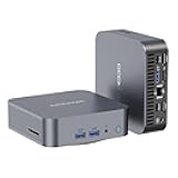 GT13 PRO Mini PC, Intel Core i9-13900HK (14C/20T, up to 5.4GHz), 32GB DDR4 RAM, 1TB PCIe 4.0 NVMe SSD, Aluminium Design Windows 11 Pro Desktop Computer with USB4,Wi-Fi 6E,BT 5.2,8K UHD