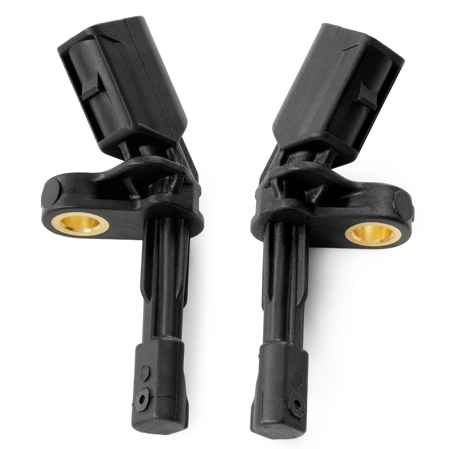 2PCS Rear ABS Wheel Speed Sensor Left & Right Compatible with 2006-2013 Audi A3 Q3 TT, 2005-2022 VW Passat Jetta Beetle Rabbit Golf Eos GTI CC Replace ALS468, ALS468T, ALS469, ALS469T